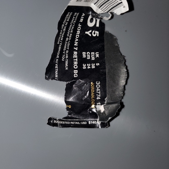 Air Jordan retro 7 bg rabbit hare looney tunes - Picture 2 of 9